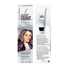 img 3 attached to 💇 Clairol Color Crave Сияющий Платиновый Временный Косметический Краситель, 1 штука