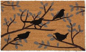 img 4 attached to DII Animal Collection Natural Coir Doormat Home Decor