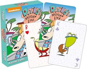 img 1 attached to Aquarius Rockos Modern Playing Cards