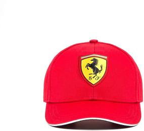 img 2 attached to 🔧 Мужские аксессуары: Scuderia Ferrari Classic Black - Регулируемый для идеальной посадки!