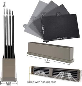 img 2 attached to Профессиональные пластиковые нескользящие ножницы для резки