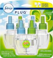 🌬️ revitalize your space with febreze plug air freshener oil refill in gain fragrance logo