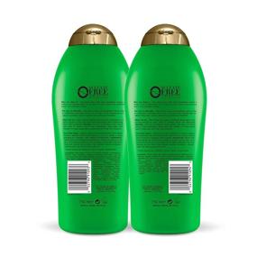 img 3 attached to OGX Hydrating + Tea Tree Mint Shampoo & Conditioner, 25.4 💧 Ounce (Set of 2): Nourishing Hair Care Duo for Freshness and Hydration