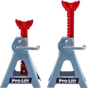 img 3 attached to 🏋️ High-Performance Pro-LifT T-6903D Double Pin Jack Stand - 3 Ton Capacity, Single Pack