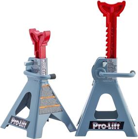 img 2 attached to 🏋️ High-Performance Pro-LifT T-6903D Double Pin Jack Stand - 3 Ton Capacity, Single Pack