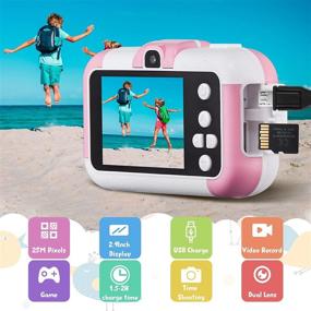 img 1 attached to 📸 Capture Unforgettable Moments: Camera Birthday Digital Toddler Children