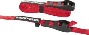 img 2 attached to Secure and Durable Rhino Rack Tie Down Straps with Buckle Protector: Ultimate Protection for Your Cargo