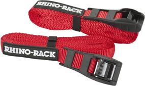 img 3 attached to Secure and Durable Rhino Rack Tie Down Straps with Buckle Protector: Ultimate Protection for Your Cargo