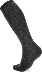 img 2 attached to 🧦 Premium Merino Wool Compression Socks for Men and Women – Support Stockings Knee-High