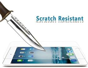 img 2 attached to 📱 Противоударное закаленное стекло Sincase Clear Premium для iPad Mini 4, защитная пленка для экрана [2 штуки] - без пузырей, стекло с изогнутым 2,5D эффектом и стойкостью к разбиванию.