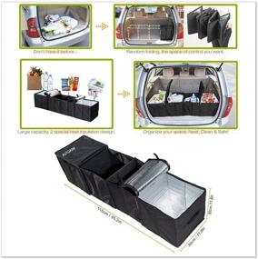 img 3 attached to Foldable Compartment Storage Organizer AK 018