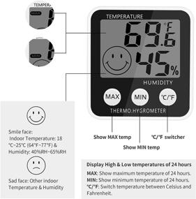 img 3 attached to TiToeKi Гигрометр Термометр Влажность Теплица