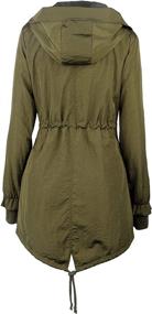 img 2 attached to ILoveSIA Womens Military Trench Jacket Women's Clothing