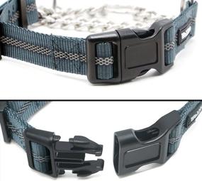 img 2 attached to 🐶 Premium Wellbro Martingale Collars: Reflective Limited-Cinch Collar for Effective Dog Training & Safety