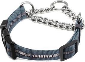 img 4 attached to 🐶 Premium Wellbro Martingale Collars: Reflective Limited-Cinch Collar for Effective Dog Training & Safety