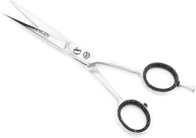 img 3 attached to 🔪 Maxylon 6 Inch Japanese Stainless Steel Hair Cutting Scissors Shears for Barber Hairdressing - Razor Edge, Professional Grade - Ideal for Hairdressers, Barber Salons, Men, and Women