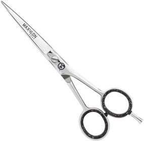 img 4 attached to 🔪 Maxylon 6 Inch Japanese Stainless Steel Hair Cutting Scissors Shears for Barber Hairdressing - Razor Edge, Professional Grade - Ideal for Hairdressers, Barber Salons, Men, and Women