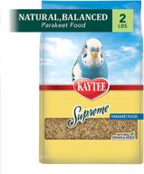 🐦 optimal nutrition for parakeets: kaytee supreme parakeet food logo