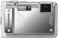 olympus stylus tough 8010 - 14mp digital camera with 5x wide angle zoom and 2.7 inch lcd (silver) - old model price & features logo