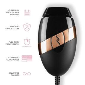 img 3 attached to SmoothSkin Bare Plus: The Ultimate FDA Cleared Ultrafast IPL Laser Hair Removal for Smooth Skin, Body & Face - Suitable for Women & Men