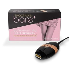 img 4 attached to SmoothSkin Bare Plus: The Ultimate FDA Cleared Ultrafast IPL Laser Hair Removal for Smooth Skin, Body & Face - Suitable for Women & Men