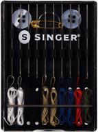 🧵 singer sew-quik hand needle kit - pre-threaded for quick sewing logo