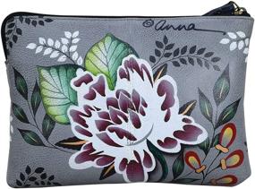 img 3 attached to Anna Anuschka Wristlet Dragonfly Painting Women's Handbags & Wallets