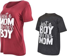 img 3 attached to 👕 Blue Unique Baby Mommy Shirt for Boys - Clothing