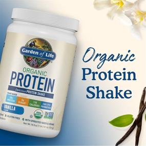 img 1 attached to 🌿 Garden of Life Organic Vanilla Protein Shake Powder: A Natural and Nourishing Blend for Optimal Health