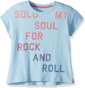 img 1 attached to Lucky Brand Graphic Toddler Girls' Tops, Tees & Blouses - Stylish Girls Clothing