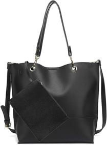 img 4 attached to 👜 Scarleton Reversible Handbag Crossbody Shoulder: Women's 2-in-1 Handbags & Wallets - Stylish Satchel Selection