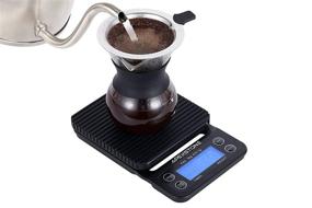 img 2 attached to ☕ Apexstone Coffee Scale with Timer: Precise Brewing Companion for Pour Over and Espresso