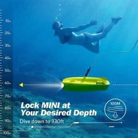 img 1 attached to 🌊 Gladius Mini Underwater Drone - 4K 1080P 12MP UHD Underwater Camera with Real-Time Viewing, Remote Control, and APP Control - Dive to 330ft, Live Stream, Adjustable Tilt-Lock, Fish Finder, ROV