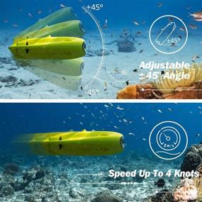 img 2 attached to 🌊 Gladius Mini Underwater Drone - 4K 1080P 12MP UHD Underwater Camera with Real-Time Viewing, Remote Control, and APP Control - Dive to 330ft, Live Stream, Adjustable Tilt-Lock, Fish Finder, ROV