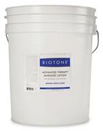 biotone advanced therapy lotion gallon wellness & relaxation logo