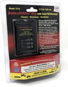 img 2 attached to Enhanced BatteryMINDer 1510: Efficient 12V-1.5A Charger, Maintainer, Desulfator for Cars, Trucks, Motorcycles, ATV, Boats, and RVs