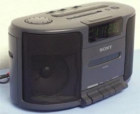 img 1 attached to Sony ICF-CS650 Dual Alarm Clock Radio Cassette Tape Player Stereo - Dream Machine Enhanced for SEO
