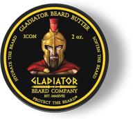 🧔 gladiator beard butter (2 oz.) - icon scent - all-natural, ultra-conditioning whipped butter for optimal beard care. get 32% off with the 4 oz. jar! logo