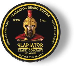 img 4 attached to 🧔 Gladiator Beard Butter (2 oz.) - Icon scent - All-natural, ultra-conditioning whipped butter for optimal beard care. Get 32% off with the 4 oz. jar!