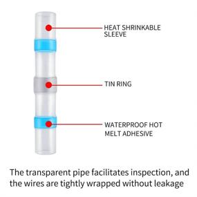 img 1 attached to Yikor 120PCS Solder Seal Connectors