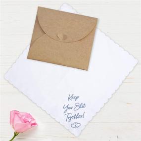 img 2 attached to Personalized Embroidered Handkerchief 🎁 - Perfect GIFT for Any Occasion!