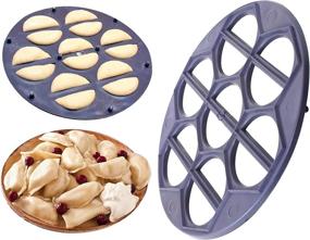 img 4 attached to 🥟 Effortlessly Create Perfect Vareniki Pierogi with PetriStor's New Varenyky Marker Mold