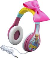 🎧 ekids ts-140bp headphones for kids toy story 4 bo peep - adjustable stereo tangle-free wired cord over ear headphones with parental volume control - ideal for school, home, and travel logo
