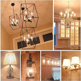 img 2 attached to Energy-Efficient LED Chandelier Light Bulbs | B11 E12 Base | 100W Equivalent