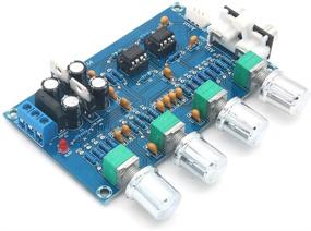 img 4 attached to WINGONEER XH-M164 Audio Pitch NE5532 Music Mixer Bass Treble Adjustment Amplifier Board