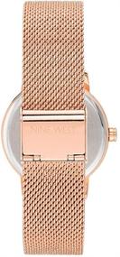 img 2 attached to ⌚ Потрясающие наручные часы Nine West: Коллекция идеальных женских часов!