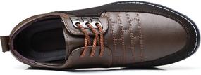 img 1 attached to COSIDRAM Comfortable Loafers Sneakers Business Men's Shoes and Loafers & Slip-Ons