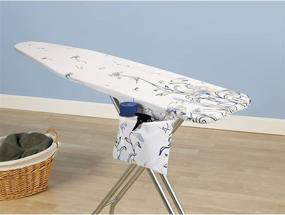 img 2 attached to 🧺 Ultra Ironing Board Cover by Household Essentials with Iris Pattern