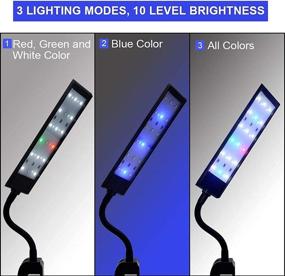 img 3 attached to Enhance Your Aquarium with VARMHUS LED Light: Perfect for Fish Tanks and Plant Growth