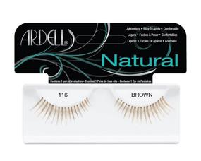 img 1 attached to 👀 Ardell Fashion Lashes Pair Black - 116 (4-Pack): Enhancing your Eyes with Style!